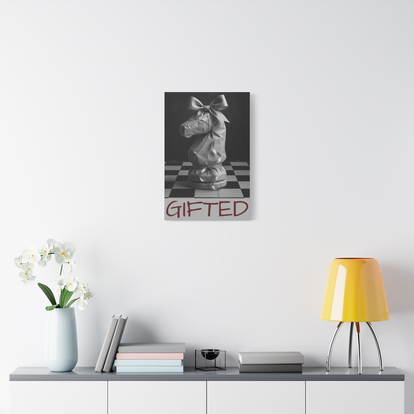 GIFTid Horse Canvas Art, Home Decor, Gift Ideas, Wall Art, Horse Lover, Unique Gifts