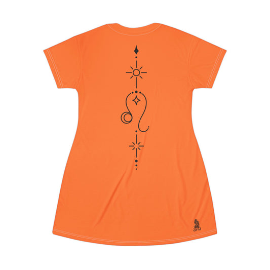 Leo DiCaprio T-Shirt Dress - Zodiac Fashion