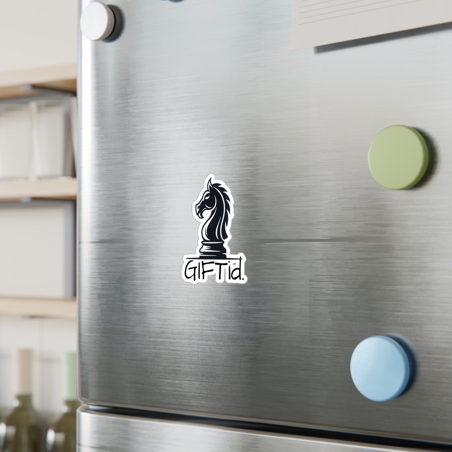 GIFTid Knight Decals, Wall Stickers, Gamer Decor, Gift for Chess Lovers, Car Décor, Unique Home Decor
