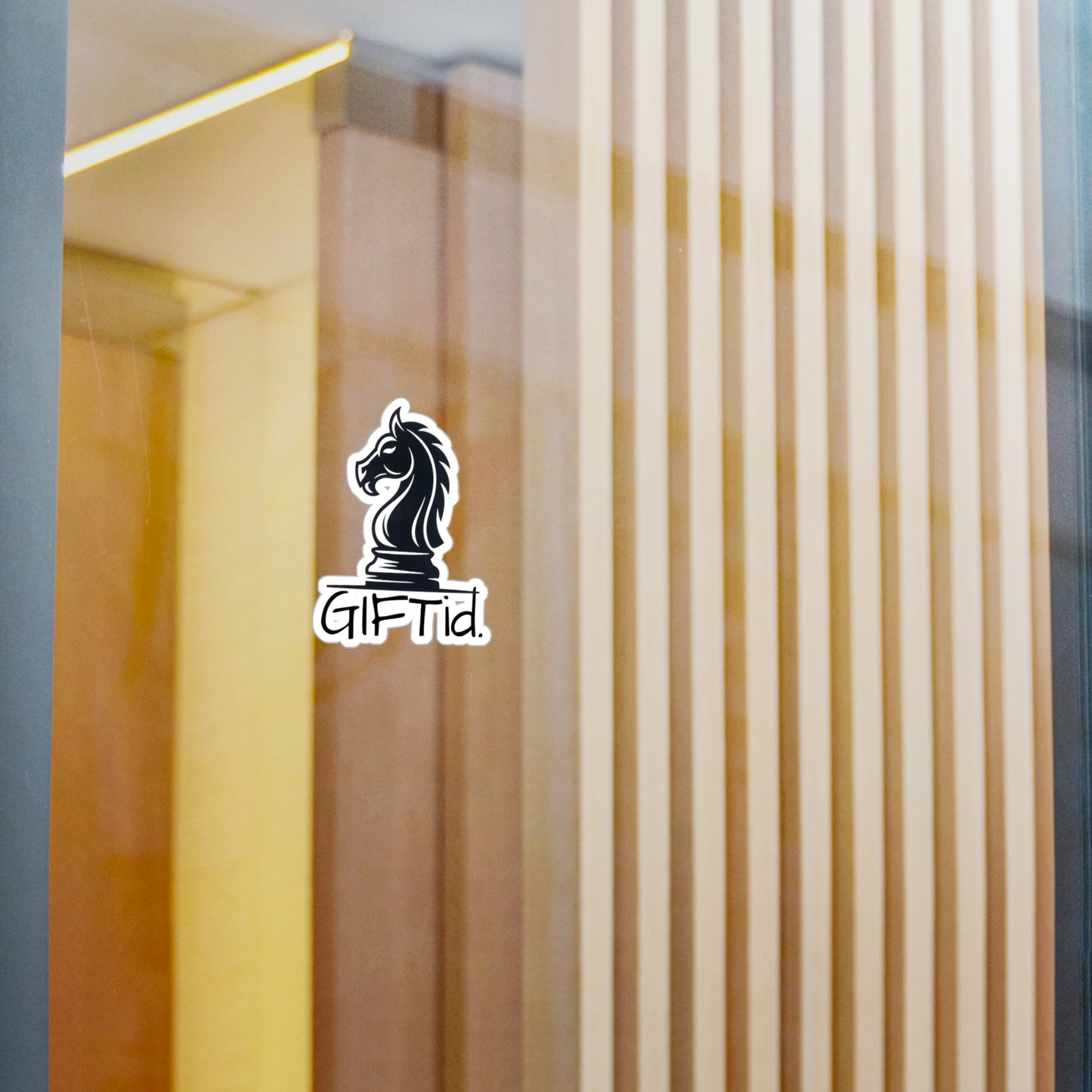 GIFTid Knight Decals, Wall Stickers, Gamer Decor, Gift for Chess Lovers, Car Décor, Unique Home Decor