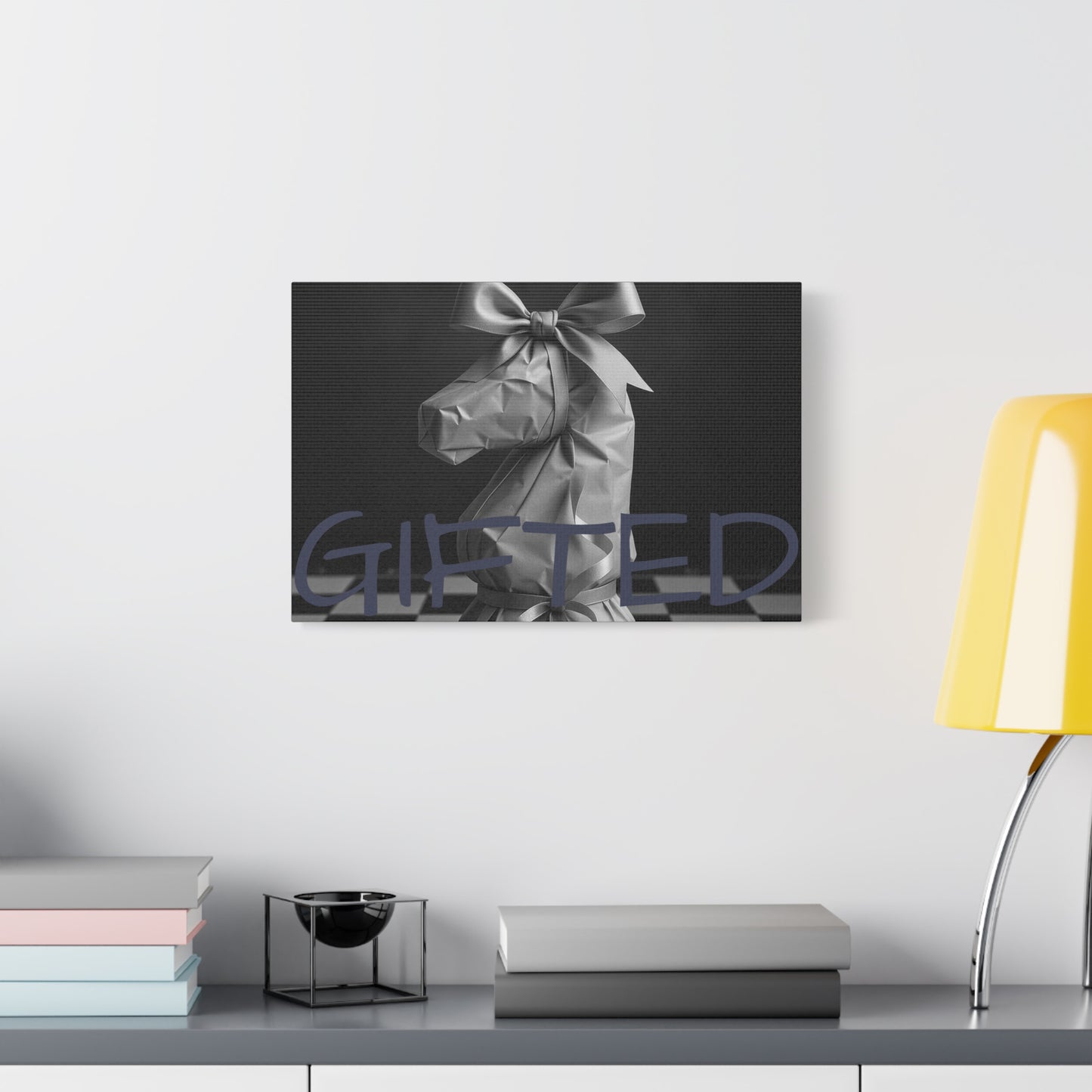 GIFTid Horse Canvas Art, Home Decor, Gift Ideas, Wall Art, Horse Lover, Unique Gifts