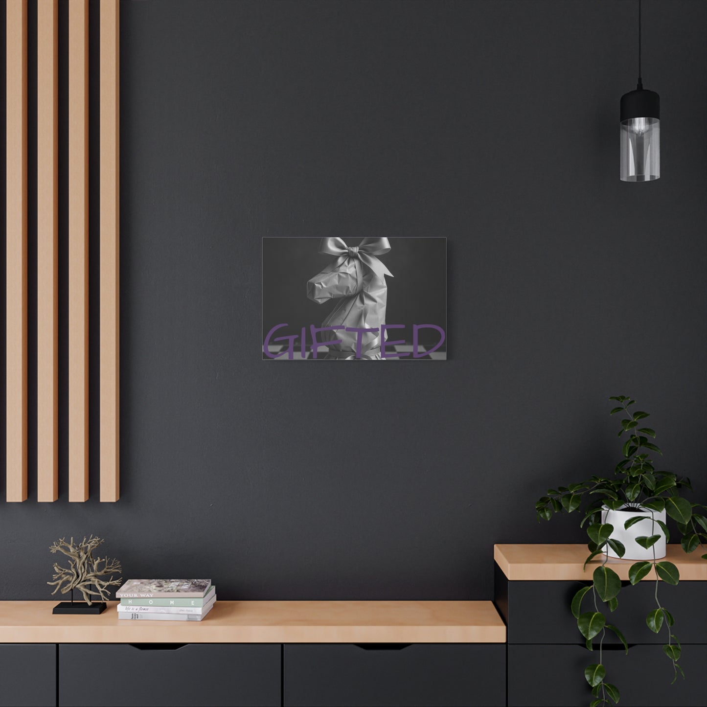 GIFTid Horse Canvas Art, Home Decor, Gift Ideas, Wall Art, Horse Lover, Unique Gifts