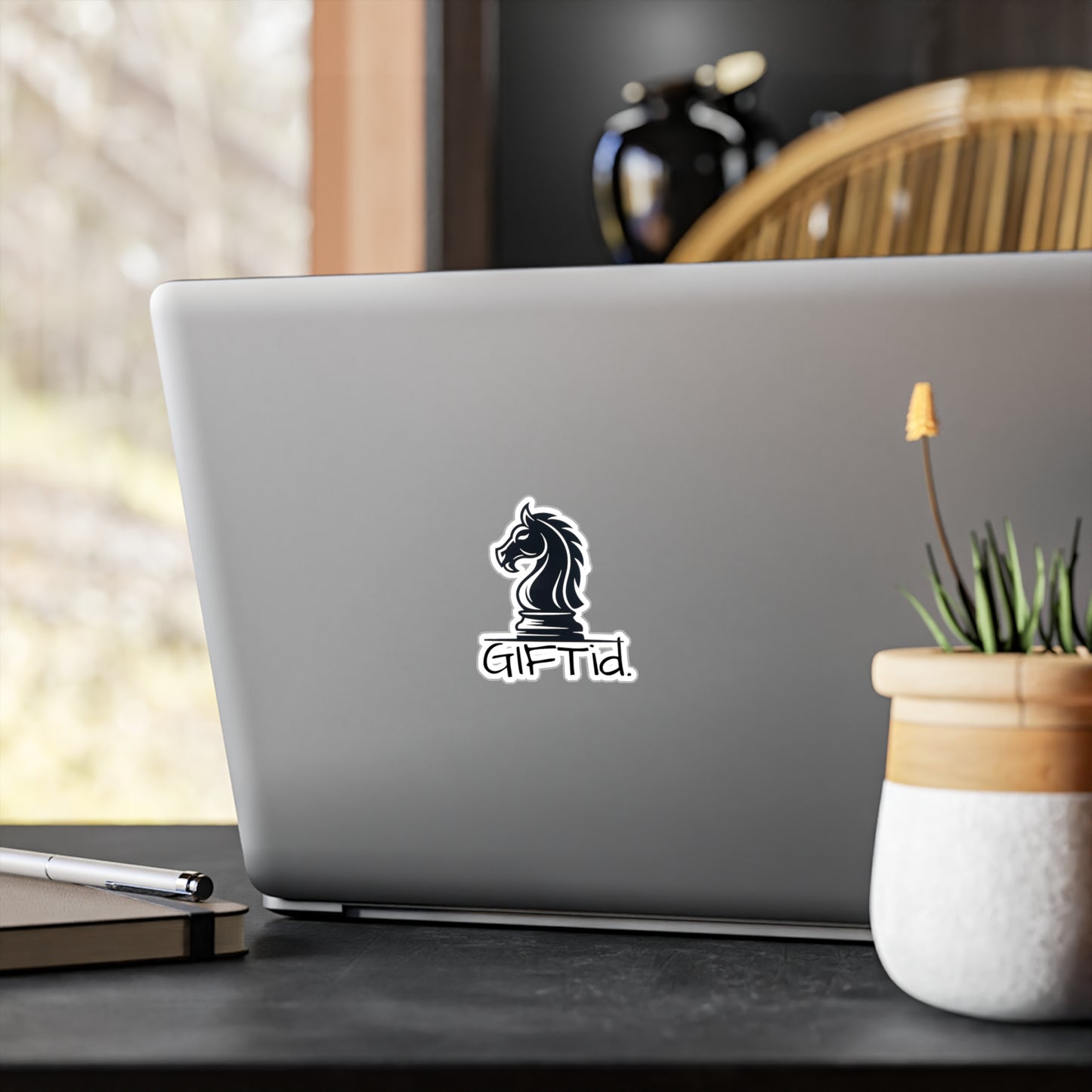 GIFTid Knight Decals, Wall Stickers, Gamer Decor, Gift for Chess Lovers, Car Décor, Unique Home Decor