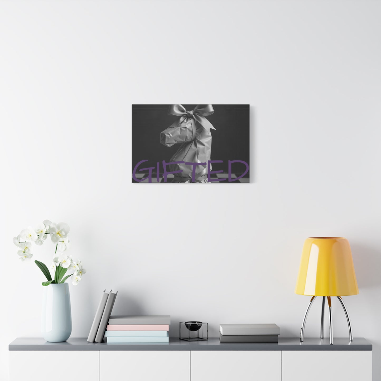 GIFTid Horse Canvas Art, Home Decor, Gift Ideas, Wall Art, Horse Lover, Unique Gifts