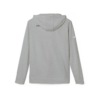 Fleece "Gifted" Adidas Hoodie Cozy Unisex Sweatshirt. Perfect for All Occasions, Sports, Casual Wear, Athleisure