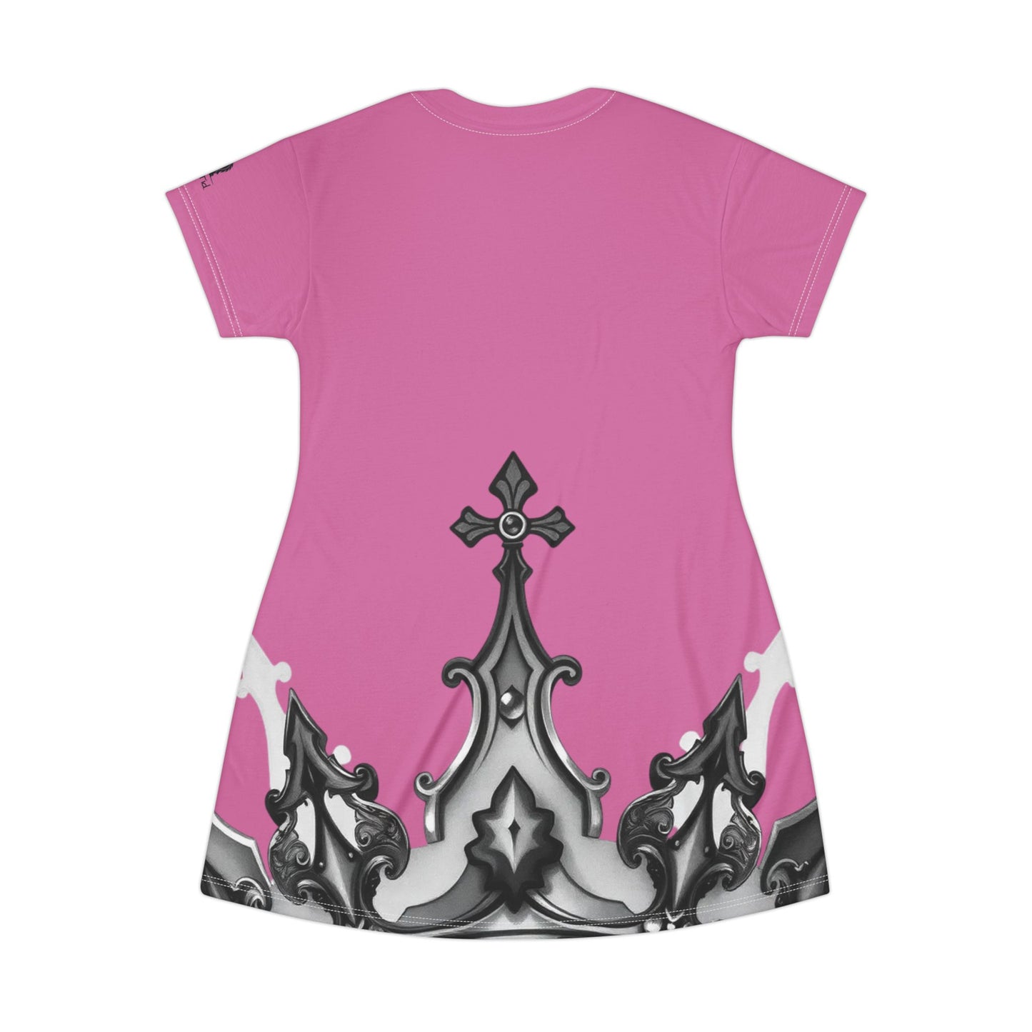 Reckless Queen T-Shirt Dress, Casual Wear, Summer Dress, Festival Outfit, Gift for Her, Stylish Everyday Dress