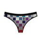 Battlefield Women's Thongs, AOP Underwear, Cheeky Panties, Unique Lingerie, Everyday Comfort, Gifts for Her