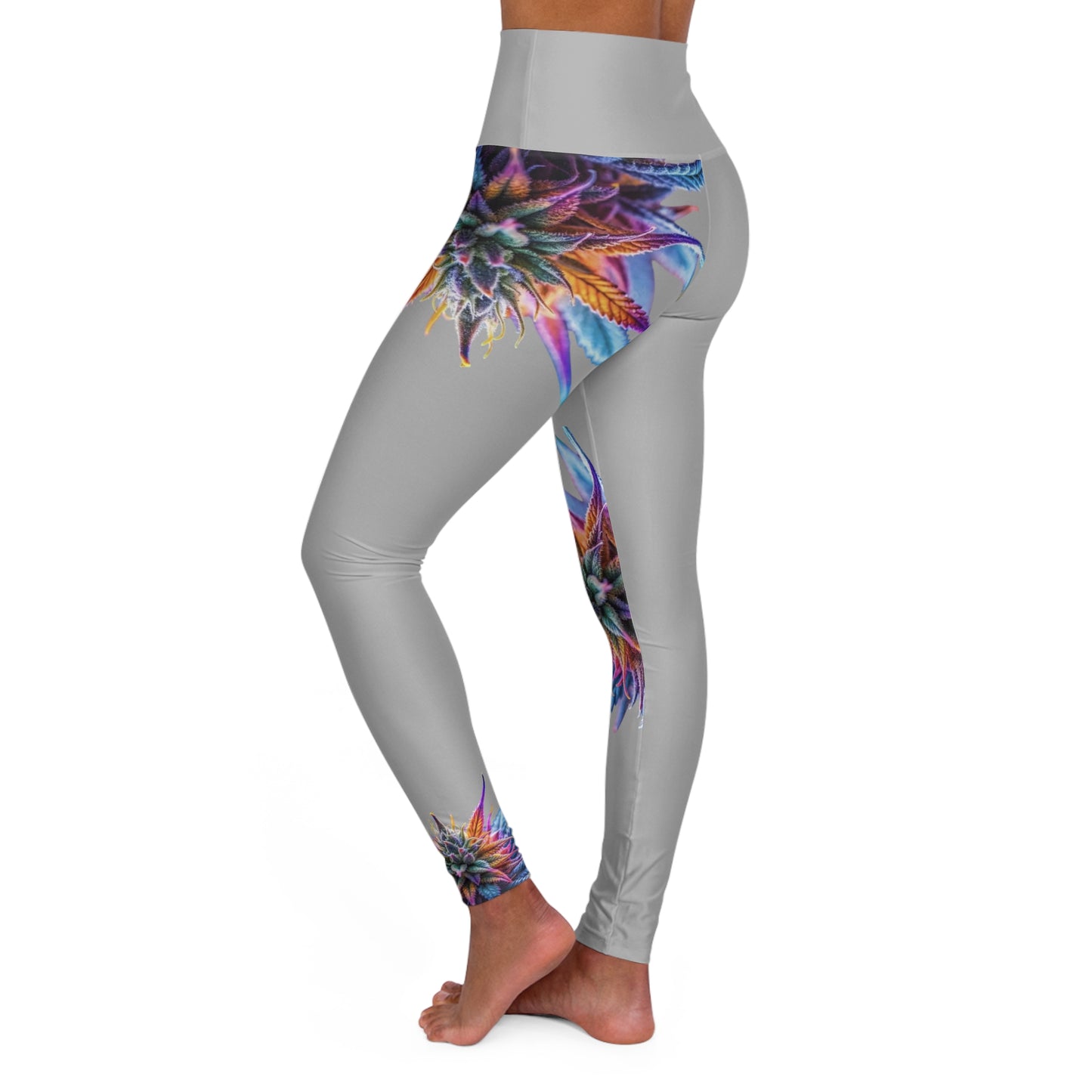 Smokin' Hot Yoga Leggings Gray