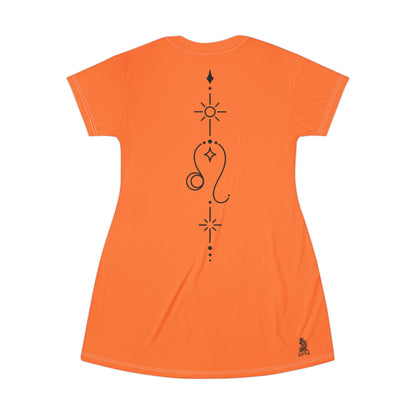 Leo DiCaprio T-Shirt Dress - Zodiac Fashion