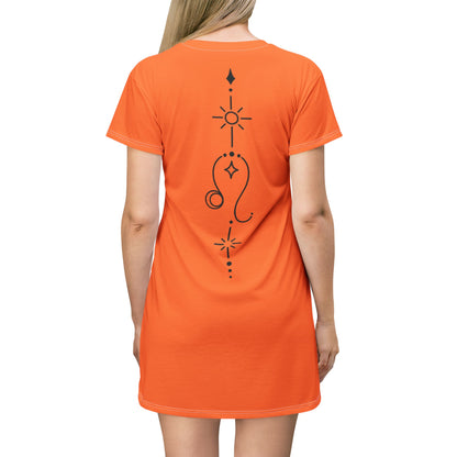 Leo DiCaprio T-Shirt Dress - Zodiac Fashion