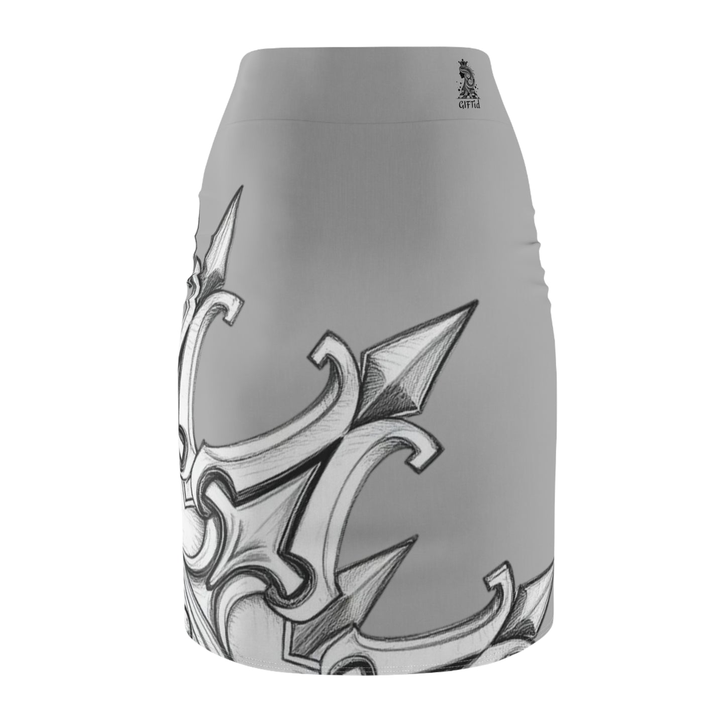 Grey Sharp Curves Pencil Skirt with Unique Design, Elegant Office Attire, Chic Evening Wear, Trendy Skirt for Casual Outings, Perfect [...]
