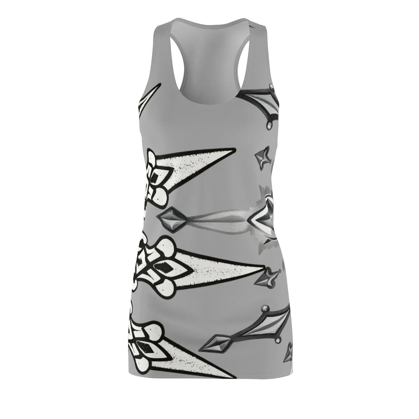 Sworn Enemy Racerback Dress for Women | Trendy Casual Dress, Summer Outfit, Beachwear, Daily Dress, Unique Gift Idea