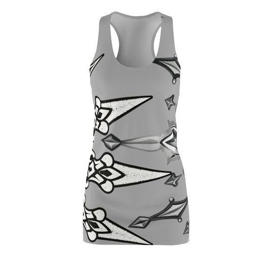 Sworn Enemy Racerback Dress for Women | Trendy Casual Dress, Summer Outfit, Beachwear, Daily Dress, Unique Gift Idea