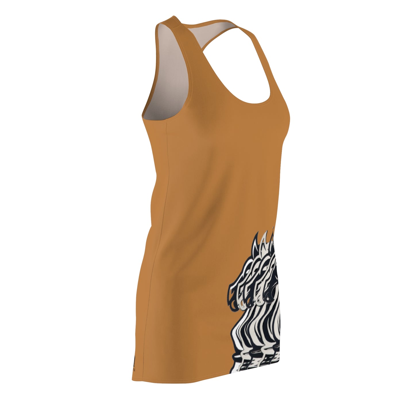 Light Brown GIFTid Crazy Knights Racerback Dress