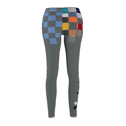 GIFtid  Next Move Leggings, Stylish Workout Leggings, Unique Fashion Leggings, Vibrant Fitness Gear, Ideal Gift for Her