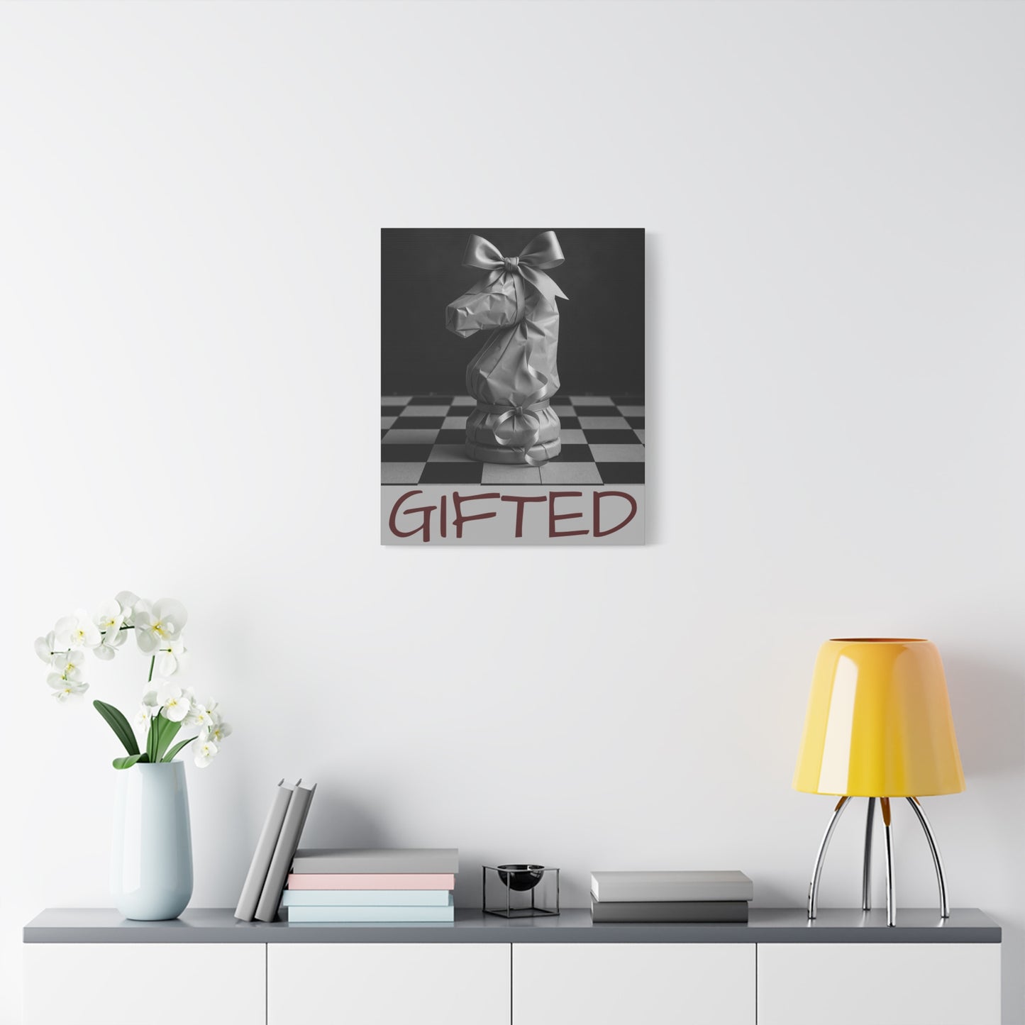 GIFTid Horse Canvas Art, Home Decor, Gift Ideas, Wall Art, Horse Lover, Unique Gifts