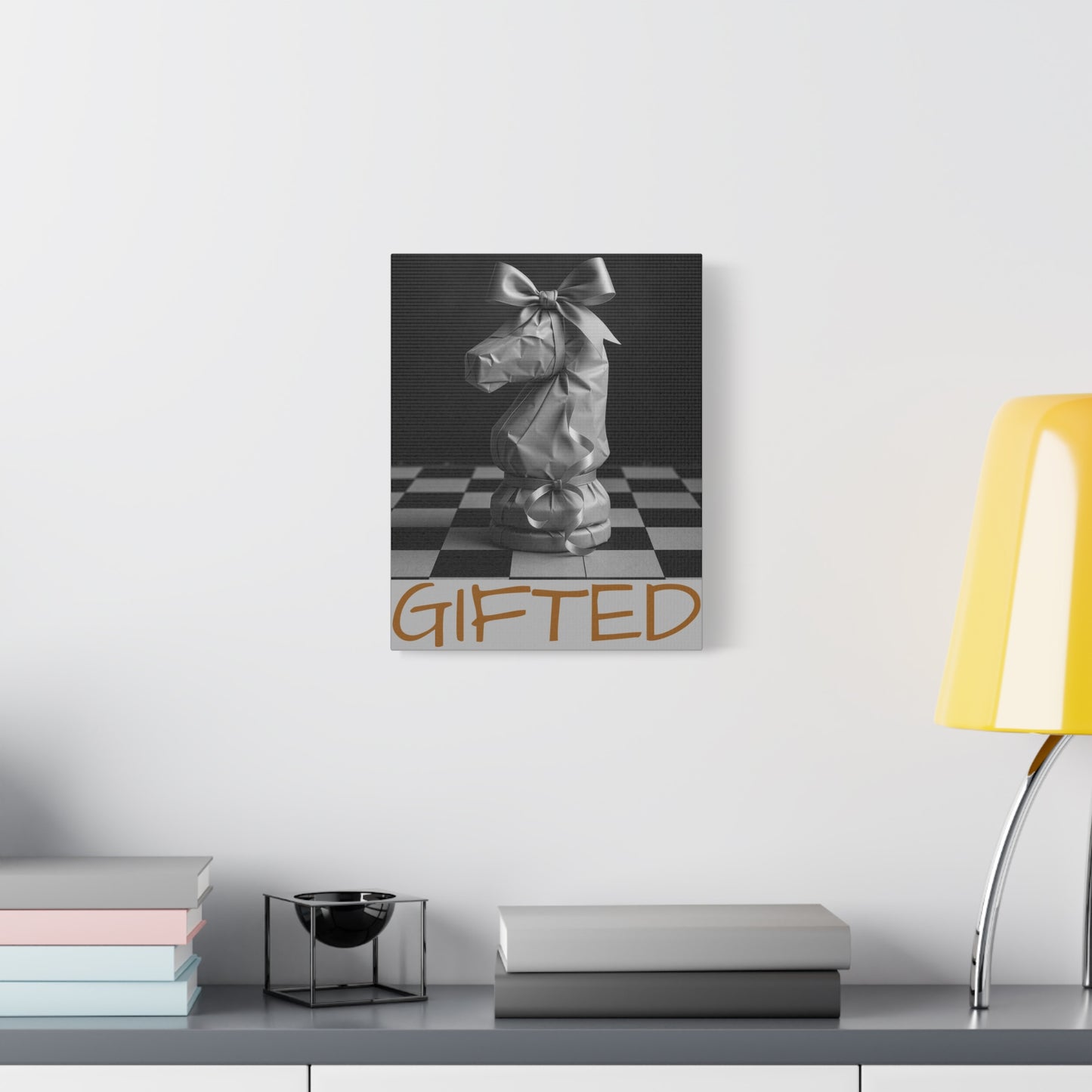 GIFTid Horse Canvas Art, Home Decor, Gift Ideas, Wall Art, Horse Lover, Unique Gifts