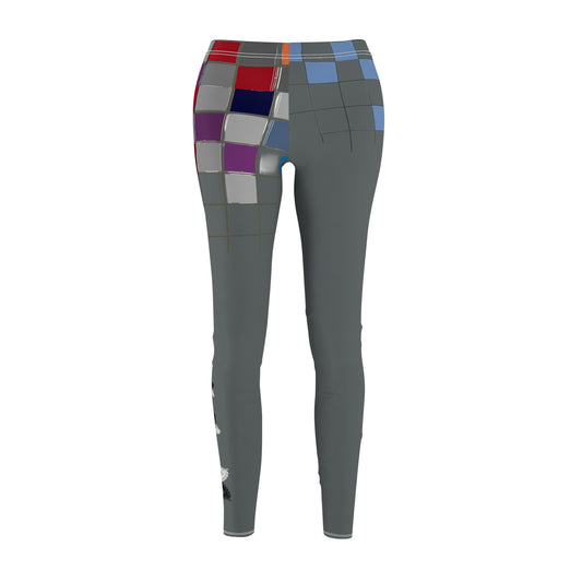 GIFtid  Next Move Leggings, Stylish Workout Leggings, Unique Fashion Leggings, Vibrant Fitness Gear, Ideal Gift for Her