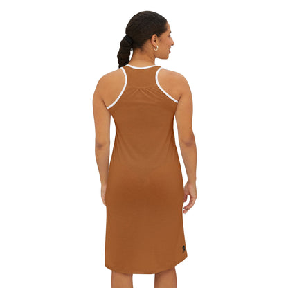 GIFTid Xtra HorseFlower Racerback Dress, Summer Dress, Casual Dress, Beachwear, Everyday Dress