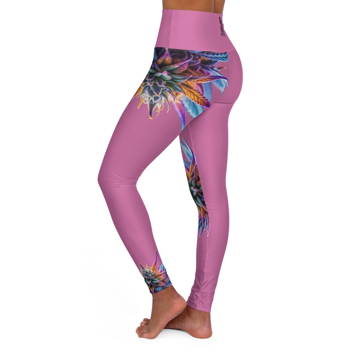 Smokin' Hot Yoga Leggings Pink
