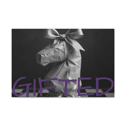 GIFTid Horse Canvas Art, Home Decor, Gift Ideas, Wall Art, Horse Lover, Unique Gifts