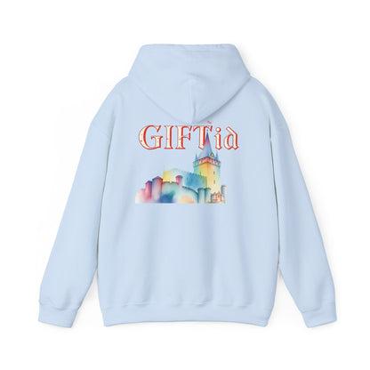Sky Scraper Hoodie – Fantasy Inspired Wear, Cozy Gift for Gamers, Medieval Lovers, Casual Style, Birthday Present
