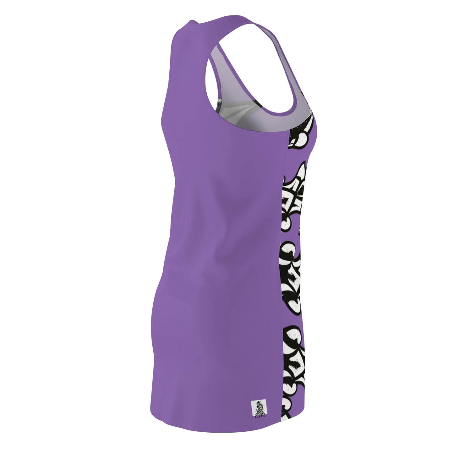 Purple Sworn Enemy Racerback Dress for Women | Trendy Casual Dress, Summer Outfit, Beachwear, Daily Dress, Unique Gift Idea