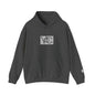 Stylish Unisex Hoodie with Custom "V.O.C." Graphic Design, Cozy Pullover, Casual Wear, Gift for Him/Her, Perfect for All Seasons