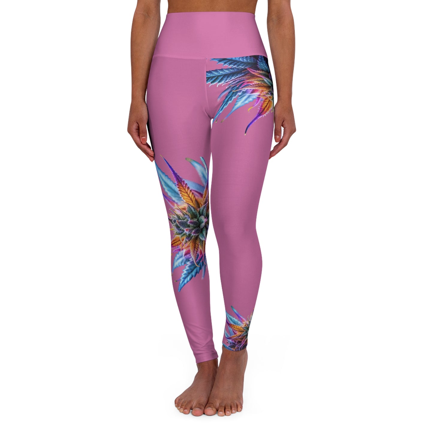 Smokin' Hot Yoga Leggings Pink