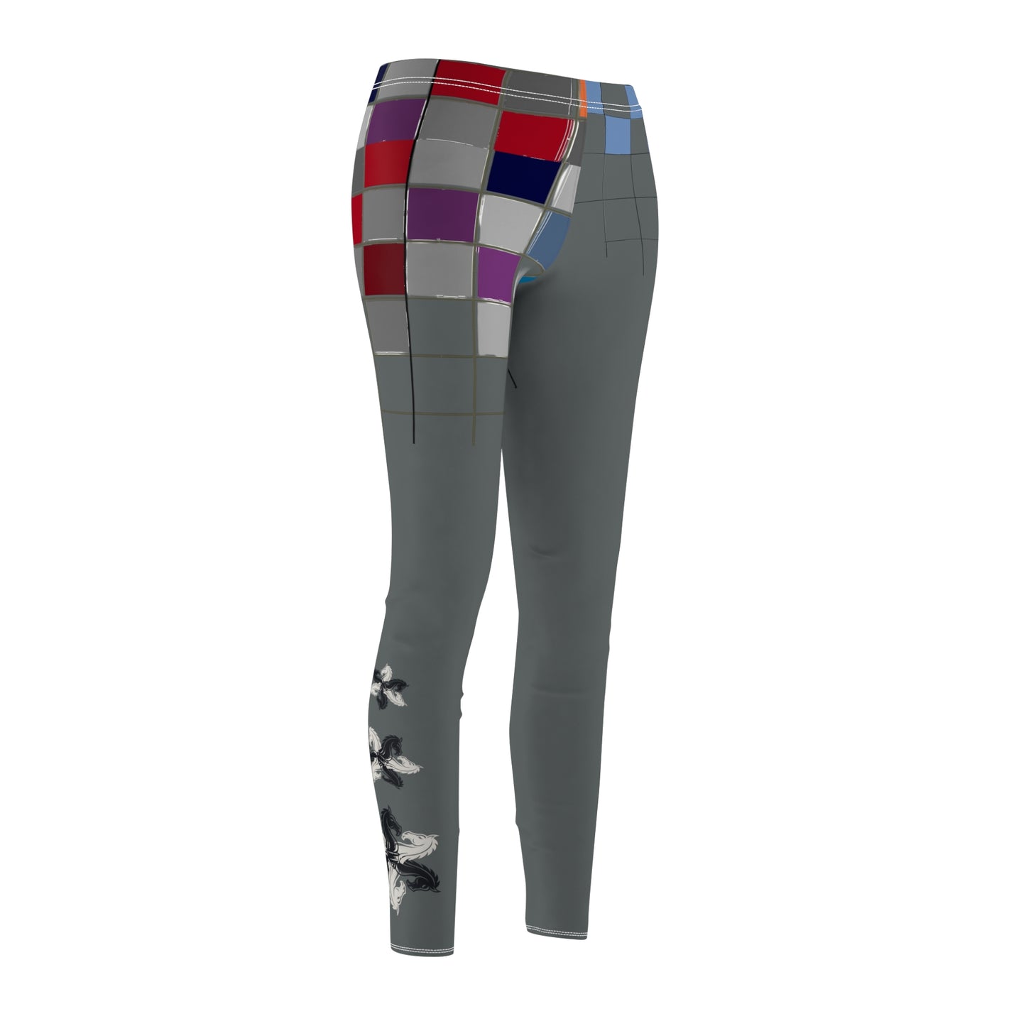 GIFtid  Next Move Leggings, Stylish Workout Leggings, Unique Fashion Leggings, Vibrant Fitness Gear, Ideal Gift for Her