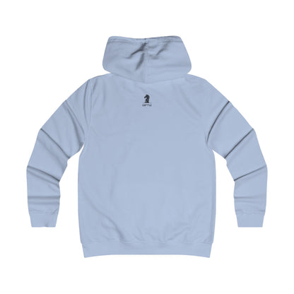 Women Play Chess Too Hoodie, Girlie College Hoodie, Womens Gaming Apparel, Cozy Sweatshirt for Chess Lovers, Gift for Her