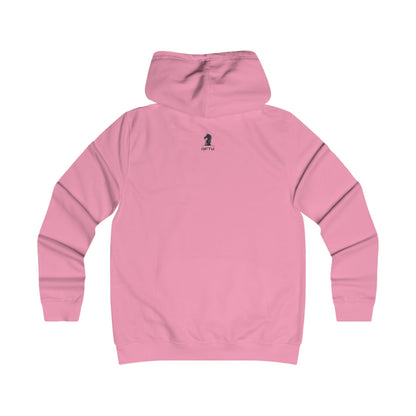 Women Play Chess Too Hoodie, Girlie College Hoodie, Womens Gaming Apparel, Cozy Sweatshirt for Chess Lovers, Gift for Her