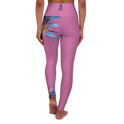 Smokin' Hot Yoga Leggings Pink