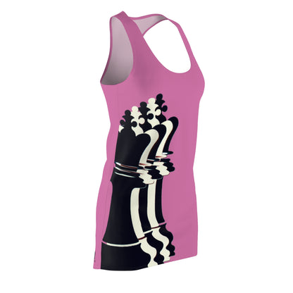 Queen Move Racerback Dress Pink