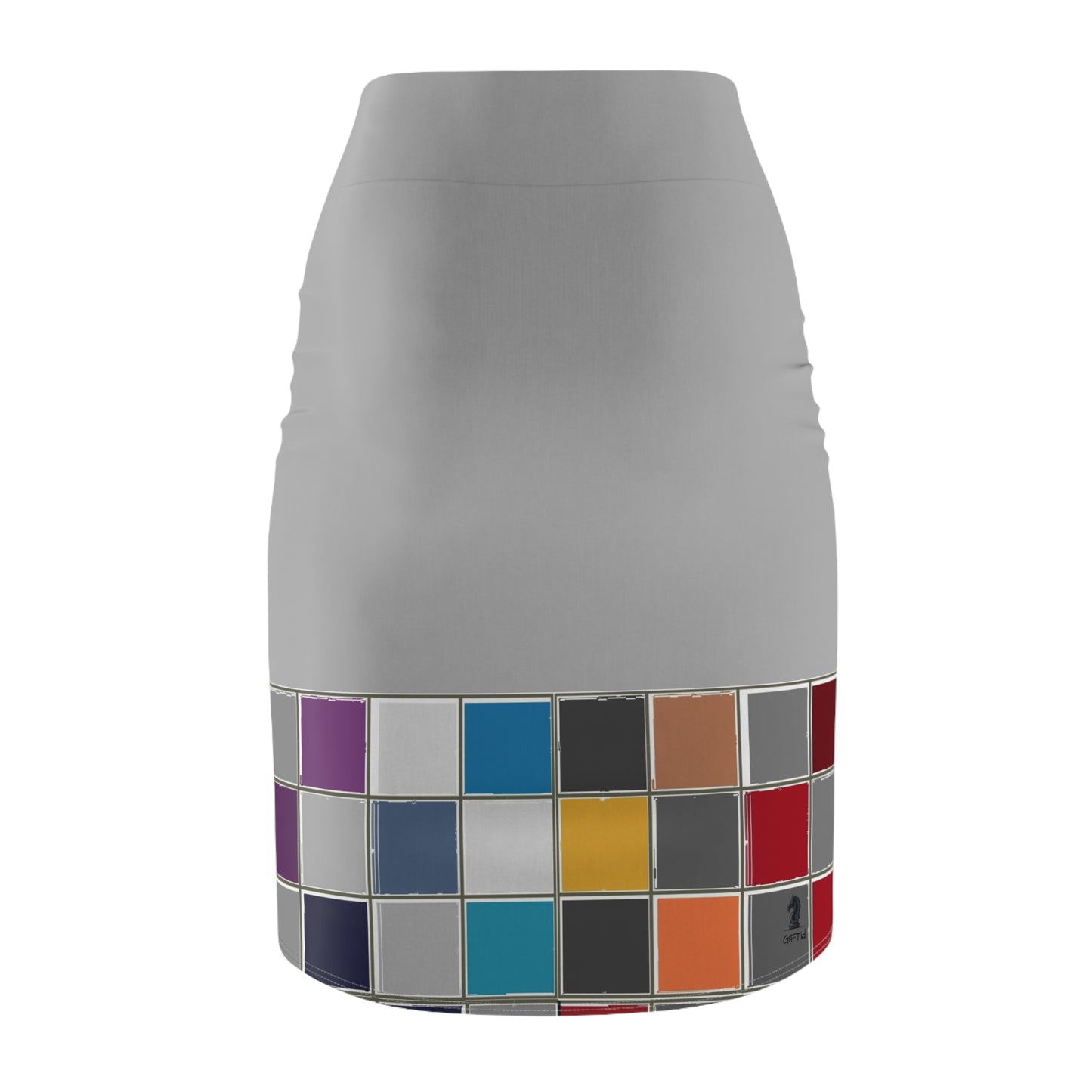 Grey GIFTid Down to Play Pencil Skirt with Artistic Color Blocks, Office Wear, Casual Outfit, Fashionable Women’s Clothing, Colorful Skirt, [...]