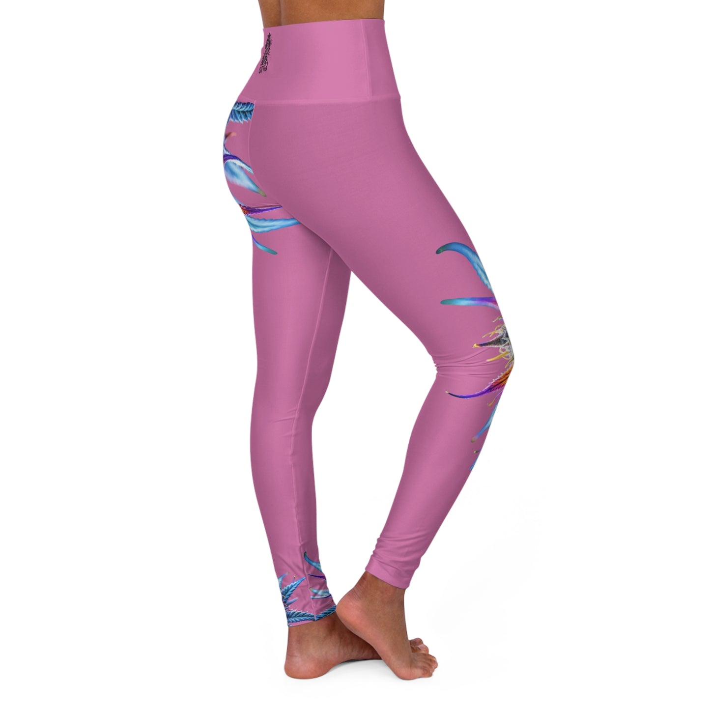 Smokin' Hot Yoga Leggings Pink