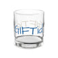 GIFTid Rocks Glass | Custom Whiskey Glass | Gift for Him | Unique Barware | Personalized Home Decor | Stylish Drinking Glass