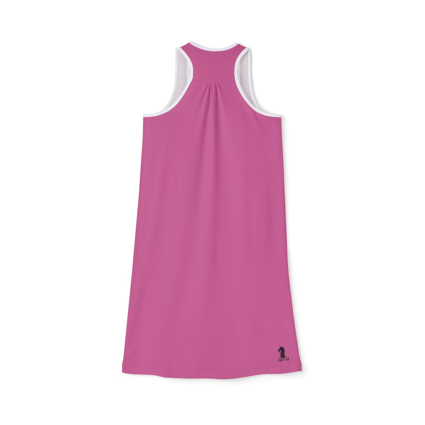 GIFTid Xtra HorseFlower Racerback Dress, Summer Dress, Casual Dress, Beachwear, Everyday Dress