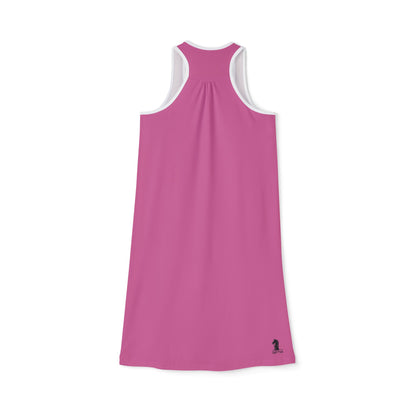 GIFTid Xtra HorseFlower Racerback Dress, Summer Dress, Casual Dress, Beachwear, Everyday Dress