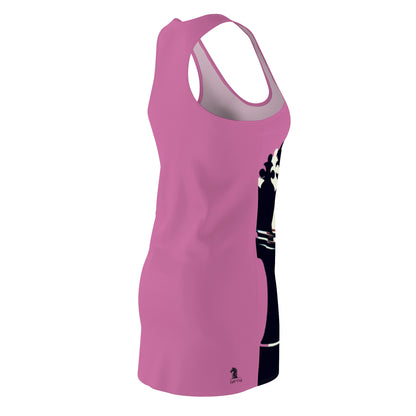 Queen Move Racerback Dress Pink