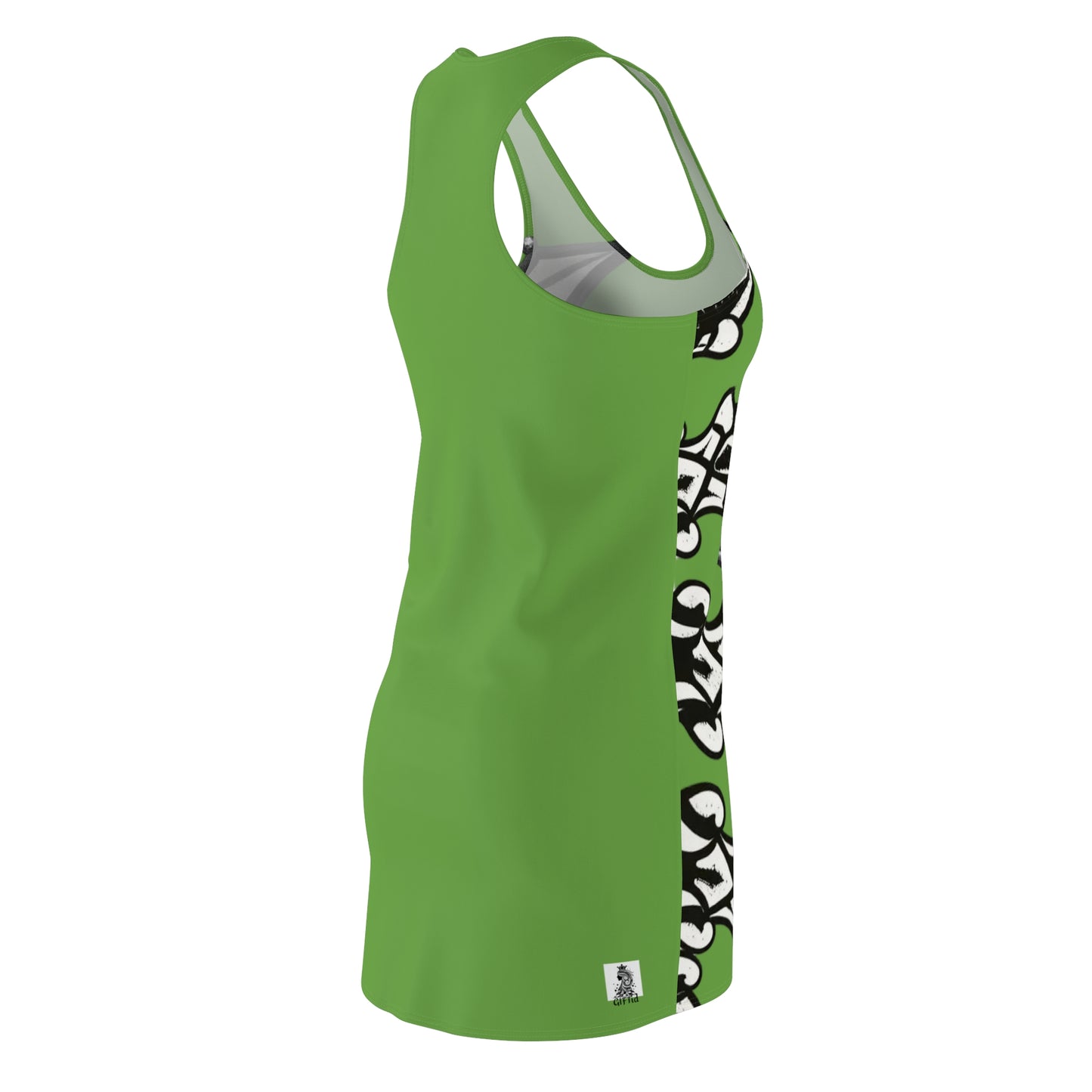 Green Sworn Enemy Racerback Dress for Women | Trendy Casual Dress, Summer Outfit, Beachwear, Daily Dress, Unique Gift Idea