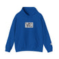 Stylish Unisex Hoodie with Custom "V.O.C." Graphic Design, Cozy Pullover, Casual Wear, Gift for Him/Her, Perfect for All Seasons