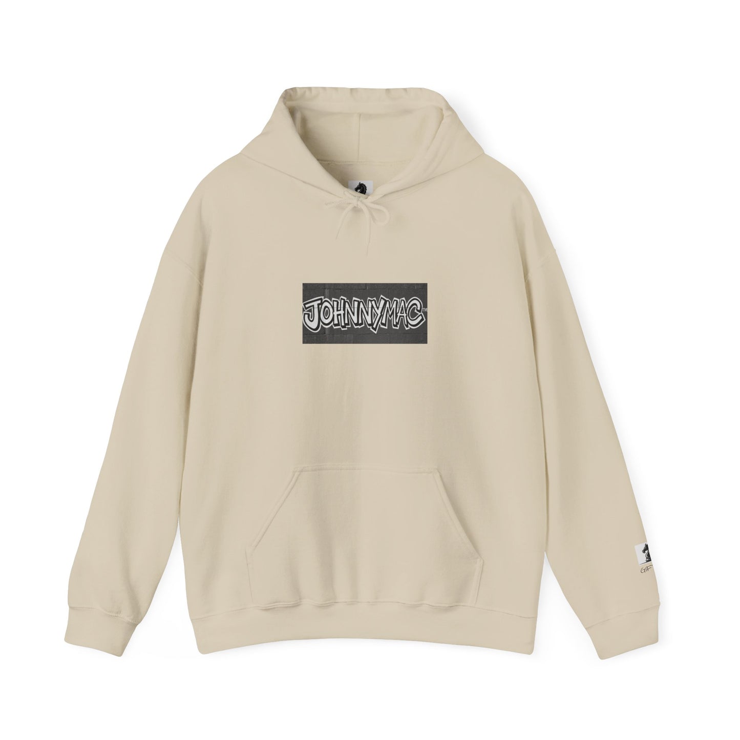GIFTid "JohnnyMac" Design Hoodie, Casual Fashion, Gift for Him/Her, Cozy Wear, Streetwear Style