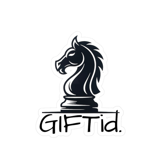 GIFTid Knight Decals, Wall Stickers, Gamer Decor, Gift for Chess Lovers, Car Décor, Unique Home Decor