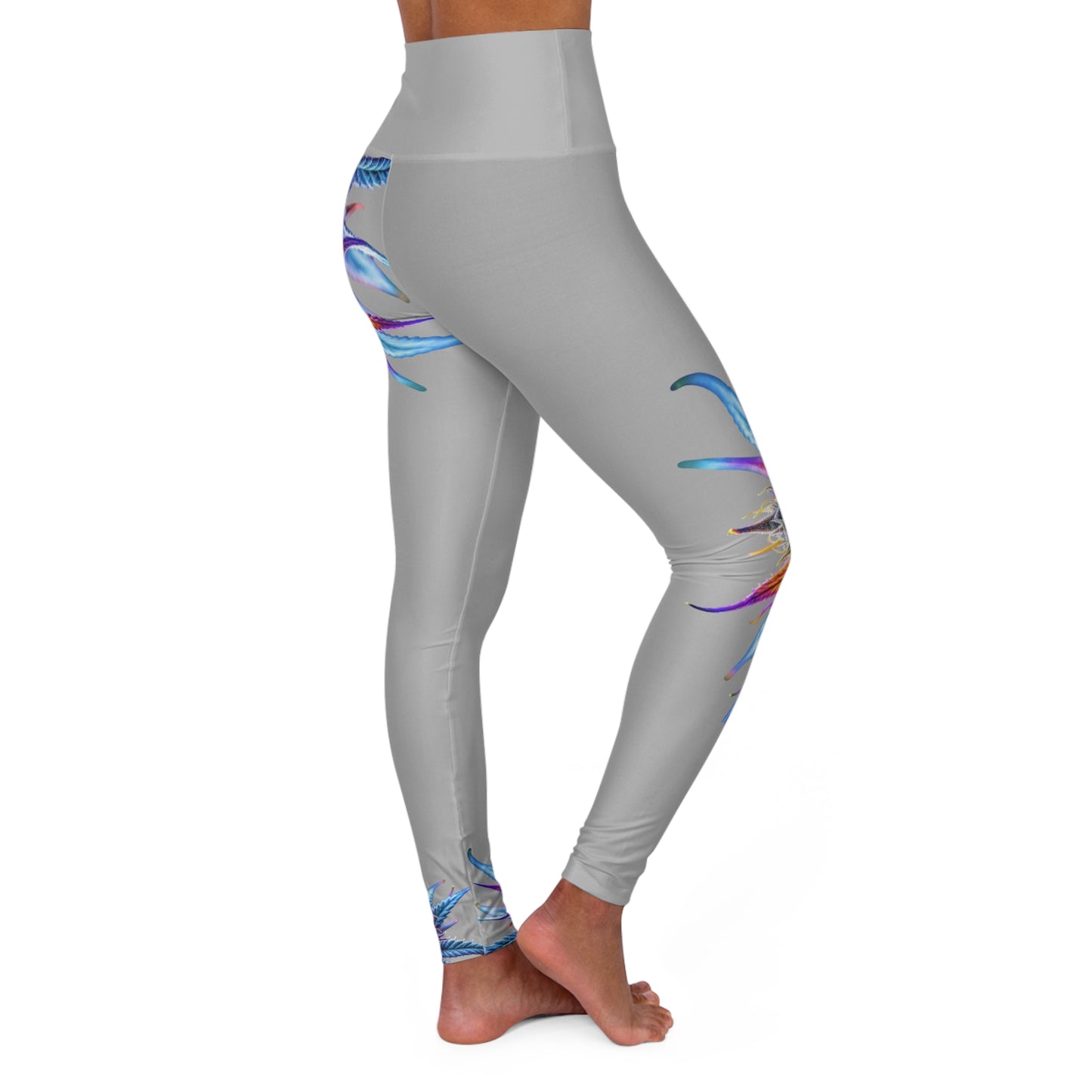 Smokin' Hot Yoga Leggings Gray