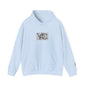 Stylish Unisex Hoodie with Custom "V.O.C." Graphic Design, Cozy Pullover, Casual Wear, Gift for Him/Her, Perfect for All Seasons